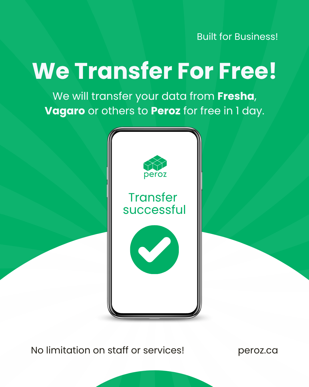 Peroz Makes Switching Booking Platforms Easier with Free Data Transfer